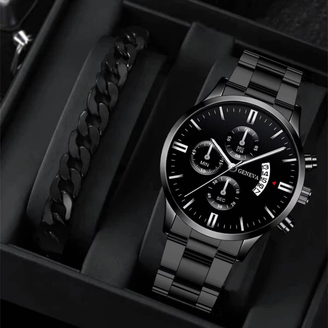 Montre et bracelet pour homme