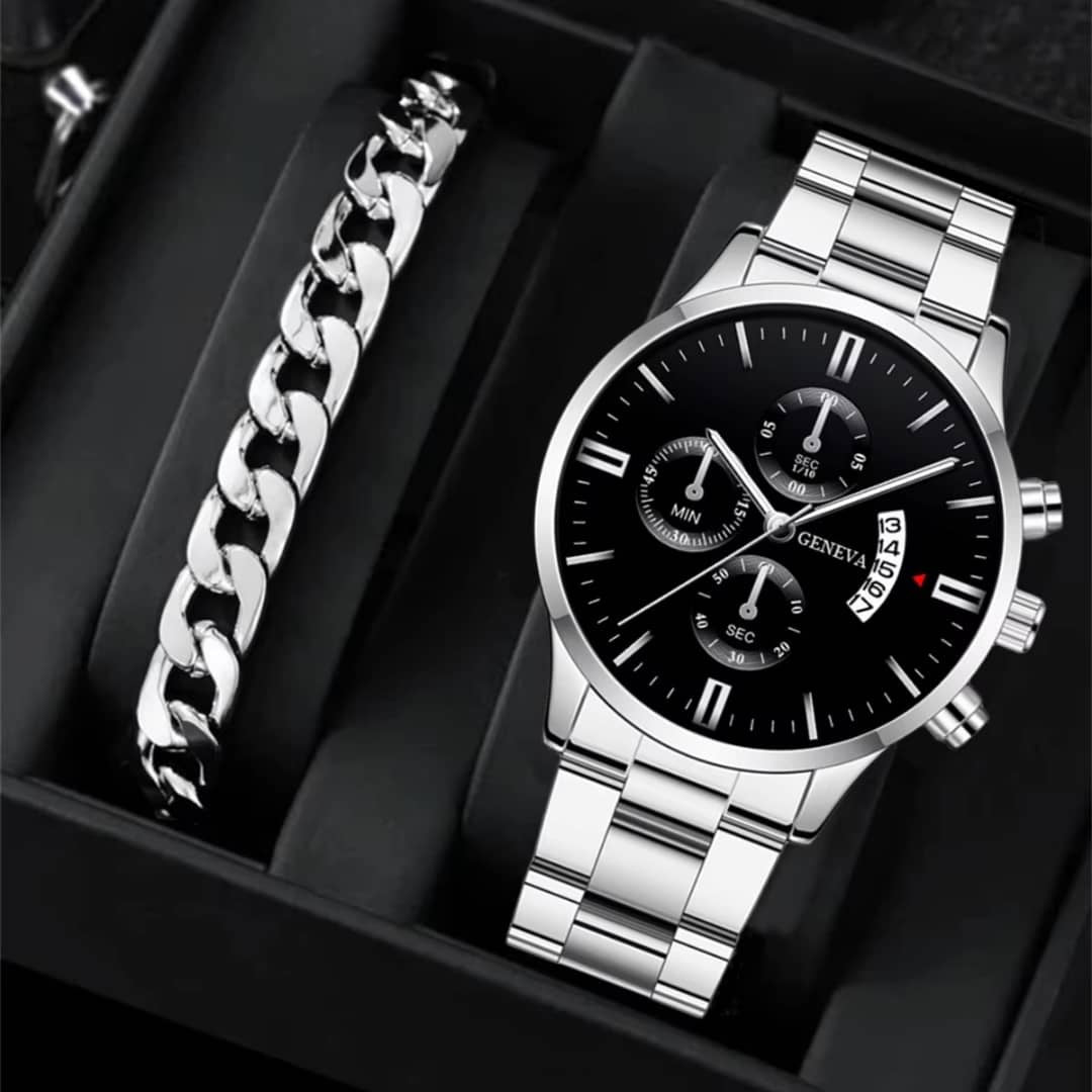 Montre et bracelet pour homme