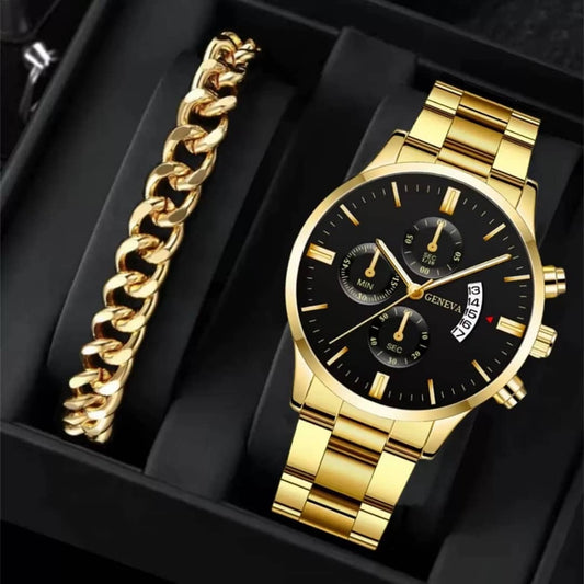 Montre et bracelet pour homme