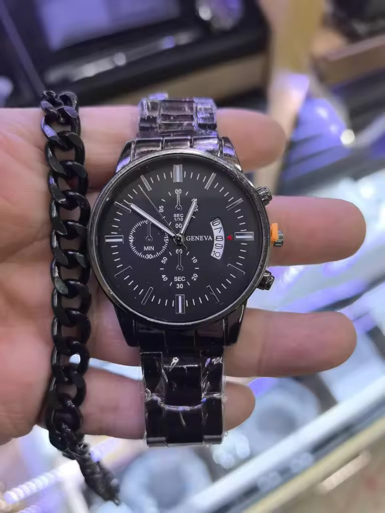 Montre et bracelet pour homme